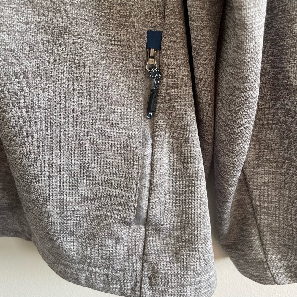 Orvis Men's Full Zip Up Jacket Blue/Heather Gray Size XXL - Picture 9 of 16